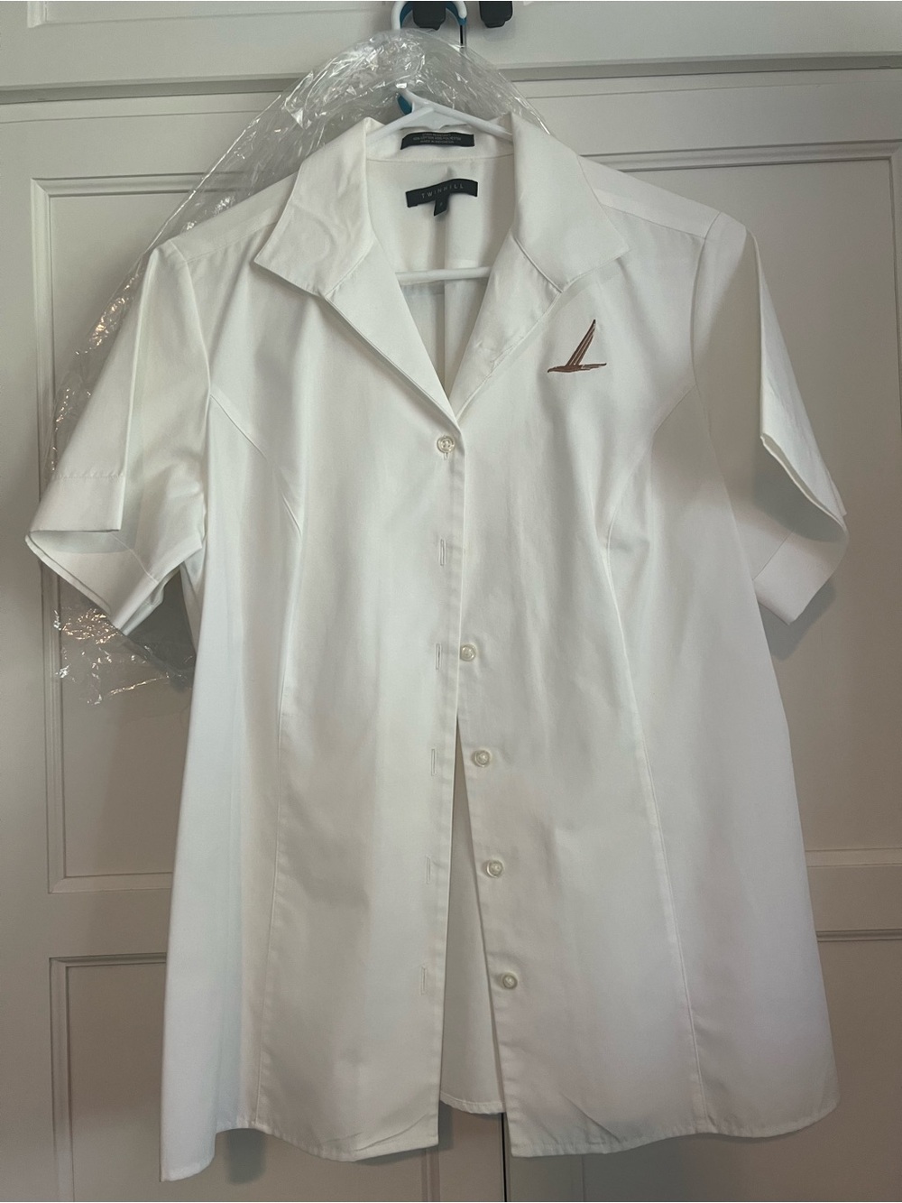 Vintage Alaska Airlines Dress Shirt